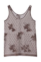 【ランジェリーク/LANGELIQUE】のコリーナ タンクトップキャミソール 人気、トレンドファッション・服の通販 founy(ファニー) ファッション Fashion レディースファッション Fashion for Women 下着・ランジェリー Lingerie & Intimates その他ランジェリー・インナーアイテム Other Lingerie / Intimates インナー Innerwear キャミソール Camisole, Spaghetti Strap Top シアー Sheer, See-Through タンク Tank Top, Sleeveless Top フラワー Flower, Floral モチーフ Motif, Design Theme ランジェリー Lingerie, Intimate Wear エレガント 上品 Elegant thumbnail ブラウン|ID: prp329100004145862 ipo3291000000035579168