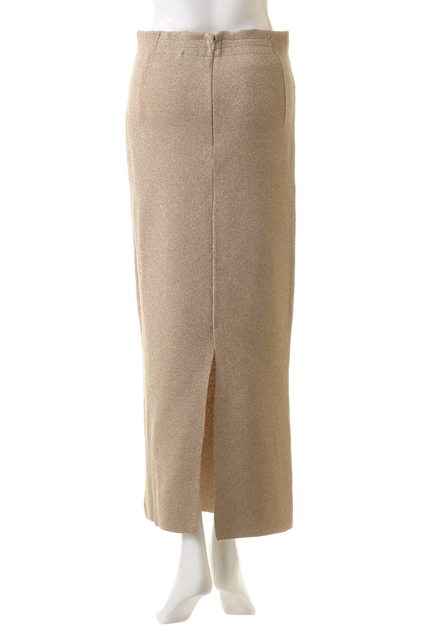 【ガリャルダガランテ/GALLARDAGALANTE】のラメニットスカート 人気、トレンドファッション・服の通販 founy(ファニー) 　ファッション　Fashion　レディースファッション　Fashion for Women　スカート　Skirts　ロングスカート　Long Skirts / Maxi & Midi Skirts　おすすめ　Recommended / Our Picks　スリット　Slit, Slit Detail　セットアップ　Set-Up, Coordinated Outfit　ロング　Long, Long-Length　エレガント 上品　Elegant　楽ちん　Easy Fit, Comfortable　other-4|ID: prp329100004145867 ipo3291000000035424315