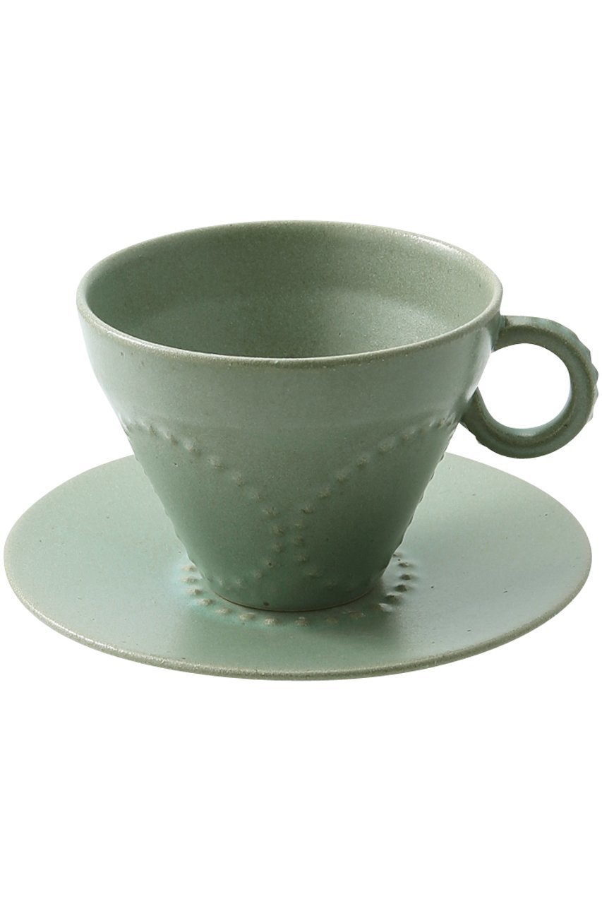 【ミナ ペルホネン/mina perhonen / GOODS】のtambourine カップ&ソーサー インテリア・キッズ・メンズ・レディースファッション・服の通販 founy(ファニー) 　グラス　Glass, Eyewear　シンプル　Simple, Minimal　テーブル　Table, Dining Table　モチーフ　Motif, Design Theme　人気　Popular, Best Seller　定番　Standard, Basic Item　グリーン|ID: prp329100004145869 ipo3291000000036193020