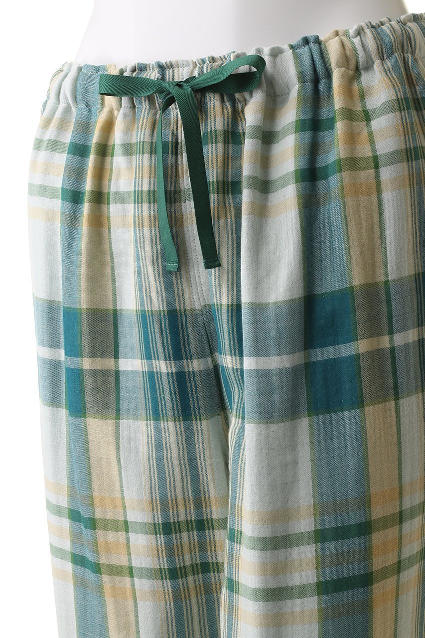 【キッドブルー/KID BLUE】の【UNISEX】24トリプルガーゼチェックパジャマ 人気、トレンドファッション・服の通販 founy(ファニー) 　ファッション　Fashion　レディースファッション　Fashion for Women　ユニセックス　Unisex, Genderless　チェック　Check, Plaid, Tartan　トリプル　Triple, Three Layers　パイピング　Piping, Trim Design　パジャマ　Pajamas, Sleepwear　ポケット　Pocket, Pocket Detail　秋　Autumn　other-7|ID: prp329100004145874 ipo3291000000035053565