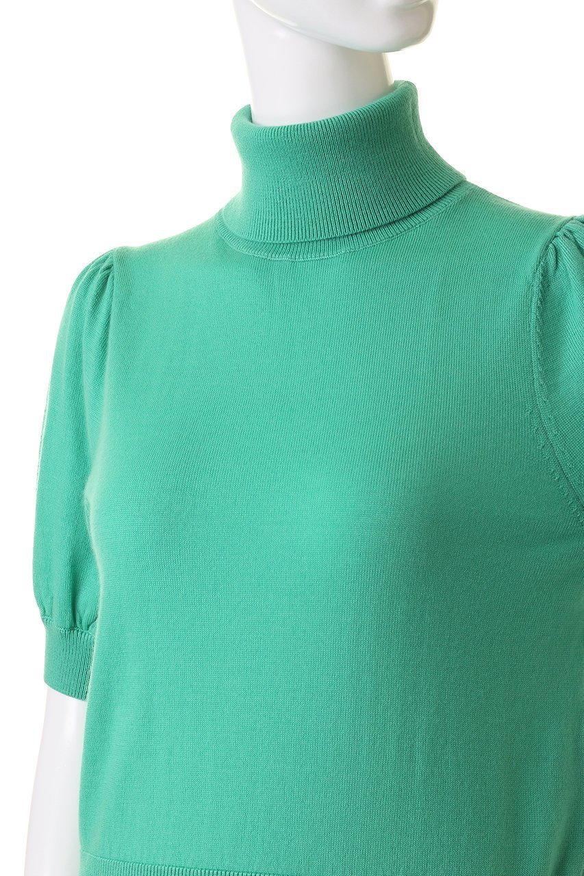【アルアバイル/allureville】の【Loulou Willoughby】タートルハーフスリーブプルオーバー 人気、トレンドファッション・服の通販 founy(ファニー) 　ファッション　Fashion　レディースファッション　WOMEN　トップス・カットソー　Tops/Tshirt　ニット　Knit Tops　プルオーバー　Pullover　シンプル　Simple　スリーブ　Sleeve　タートルネック　Turtleneck　フェミニン　Feminine　other-5|ID: prp329100004145883 ipo3291000000031401767