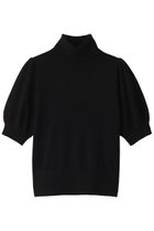 【アルアバイル/allureville】の【Loulou Willoughby】タートルハーフスリーブプルオーバー ブラック|ID: prp329100004145883 ipo3291000000036007375