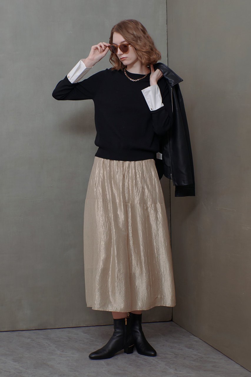 【アルアバイル/allureville】のカフスドッキングプルオーバー 人気、トレンドファッション・服の通販 founy(ファニー) 　ファッション　Fashion　レディースファッション　WOMEN　トップス・カットソー　Tops/Tshirt　ニット　Knit Tops　プルオーバー　Pullover　シンプル　Simple　other-8|ID: prp329100004145884 ipo3291000000031401787