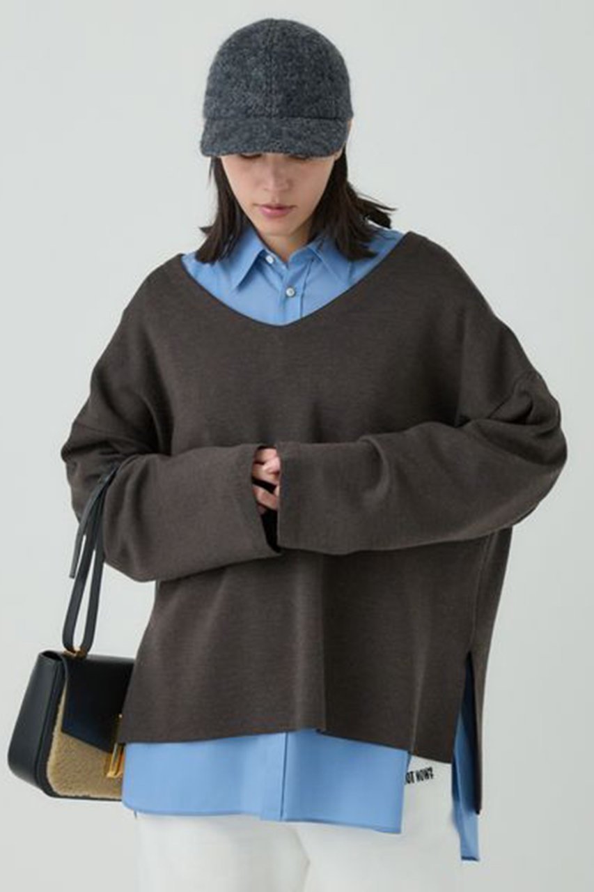 【カオス/Chaos】のシエラウールVネックニット 人気、トレンドファッション・服の通販 founy(ファニー) 　ファッション　Fashion　レディースファッション　Fashion for Women　トップス・カットソー　Cut & Sew Tops　ニット　Knit Tops & Sweaters　カジュアルプルオーバー・ニットトップス　Pullovers & Knit Tops / Casual Pullovers　Vネックトップス　V-Neck Tops / V-Cut Neckline Shirts　other-2|ID: prp329100004145891 ipo3291000000033705739