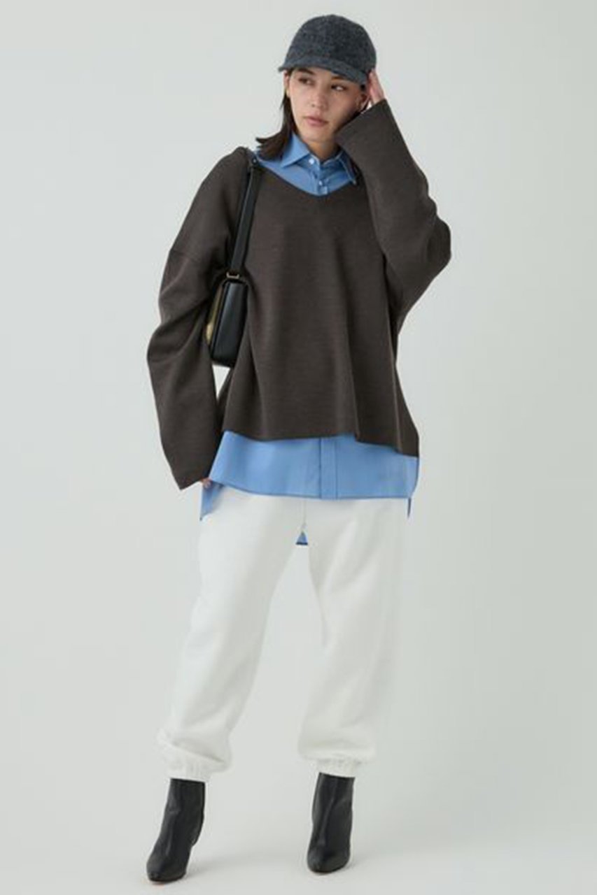 【カオス/Chaos】のシエラウールVネックニット 人気、トレンドファッション・服の通販 founy(ファニー) 　ファッション　Fashion　レディースファッション　Fashion for Women　トップス・カットソー　Cut & Sew Tops　ニット　Knit Tops & Sweaters　カジュアルプルオーバー・ニットトップス　Pullovers & Knit Tops / Casual Pullovers　Vネックトップス　V-Neck Tops / V-Cut Neckline Shirts　other-5|ID: prp329100004145891 ipo3291000000033705742