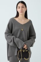 【カオス/Chaos】のシエラウールVネックニット 人気、トレンドファッション・服の通販 founy(ファニー) ファッション Fashion レディースファッション Fashion for Women トップス・カットソー Cut & Sew Tops ニット Knit Tops & Sweaters カジュアルプルオーバー・ニットトップス Pullovers & Knit Tops / Casual Pullovers Vネックトップス V-Neck Tops / V-Cut Neckline Shirts thumbnail グレージュ|ID: prp329100004145891 ipo3291000000034017063