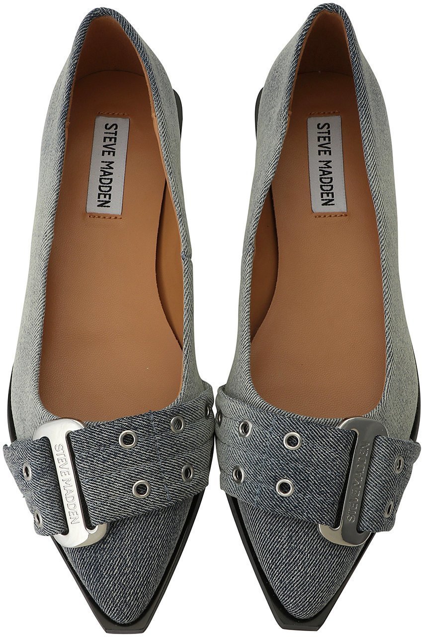 【スティーブマデン/STEVE MADDEN】のGRAIL ポインテッドトゥベルトデザインパンプス インテリア・キッズ・メンズ・レディースファッション・服の通販 founy(ファニー) 　ファッション　Fashion　レディースファッション　Fashion for Women　ベルト&ウエストマーク　Belts & Waist Accessories　スタイリッシュ　Stylish, Fashionable　ブルーデニム|ID: prp329100004147596 ipo3291000000035950527