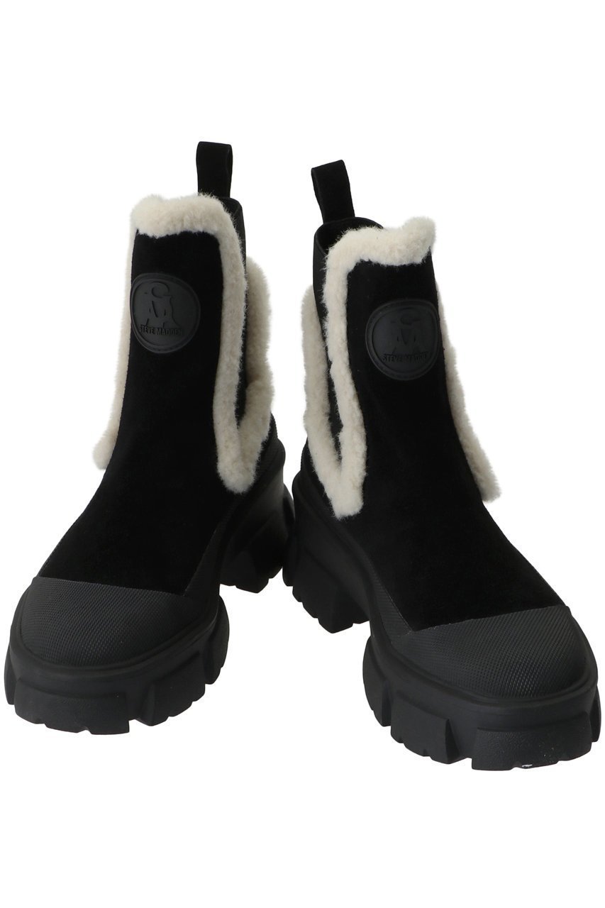 【スティーブマデン/STEVE MADDEN】のTOWNSHIP 厚底サイドゴアムートンブーツ 人気、トレンドファッション・服の通販 founy(ファニー) ファッション Fashion レディースファッション Fashion for Women ショート Short, Short Length シンプル Simple, Minimal スタイリッシュ Stylish, Fashionable 厚底 Platform Shoes A/W・秋冬 Autumn/Winter other-5|ID: prp329100004147601 ipo3291000000036122062