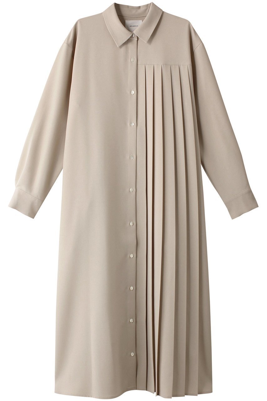 【ミディウミソリッド/MIDIUMISOLID】のpleats A line OP ワンピース 人気、トレンドファッション・服の通販 founy(ファニー) 　ファッション　Fashion　レディースファッション　Fashion for Women　ワンピース　Dresses　チュニック　Tunic Tops & Dresses　アシンメトリー　Asymmetrical Style　チュニック　Tunic, Long Top　パーティ　Party, Party Style　フロント　Front, Front Design　プリーツ　Pleats, Pleated　 other-1|ID: prp329100004147604 ipo3291000000032889056