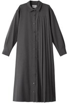 【ミディウミソリッド/MIDIUMISOLID】のpleats A line OP ワンピース l.gray|ID: prp329100004147604 ipo3291000000032889062