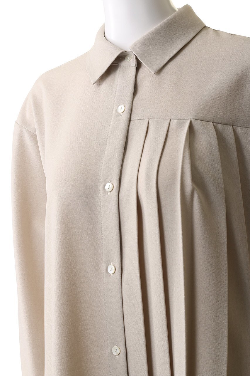 【ミディウミソリッド/MIDIUMISOLID】のpleats A line OP ワンピース 人気、トレンドファッション・服の通販 founy(ファニー) 　ファッション　Fashion　レディースファッション　Fashion for Women　ワンピース　Dresses　チュニック　Tunic Tops & Dresses　アシンメトリー　Asymmetrical Style　チュニック　Tunic, Long Top　パーティ　Party, Party Style　フロント　Front, Front Design　プリーツ　Pleats, Pleated　other-5|ID: prp329100004147604 ipo3291000000032889075