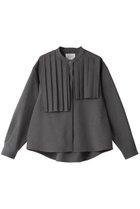 【ミディウミソリッド/MIDIUMISOLID】のfront pleats asymmetry shirt シャツ 人気、トレンドファッション・服の通販 founy(ファニー) ファッション Fashion レディースファッション WOMEN トップス・カットソー Tops/Tshirt シャツ/ブラウス Shirts/Blouses アシンメトリー Asymmetry コンパクト Compact スリーブ Sleeve パーティ Party フロント Front プリーツ Pleats ロング Long エレガント 上品 Elegant NEW・新作・新着・新入荷 New Arrivals 無地 Plain Color thumbnail l.gray|ID: prp329100004147605 ipo3291000000028502116