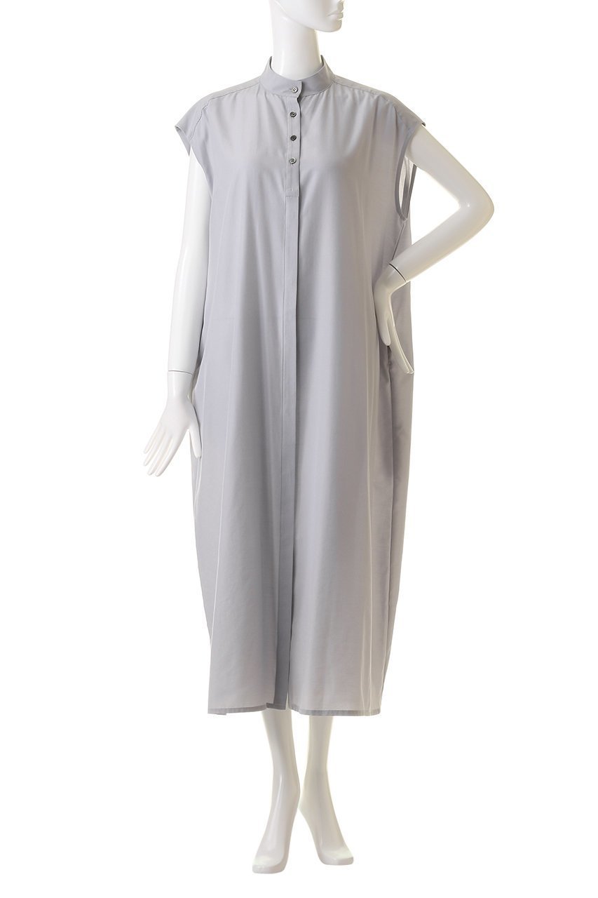 【ミディウミソリッド/MIDIUMISOLID】のn/slv cocoon OP ワンピース 人気、トレンドファッション・服の通販 founy(ファニー) 　ファッション　Fashion　レディースファッション　Fashion for Women　ワンピース　Dresses　チュニック　Tunic Tops & Dresses　チュニック　Tunic, Long Top　ロング　Long, Long-Length　エレガント 上品　Elegant　夏　Summer　長袖　Long Sleeve, Full Sleeve　other-2|ID: prp329100004147607 ipo3291000000032891477