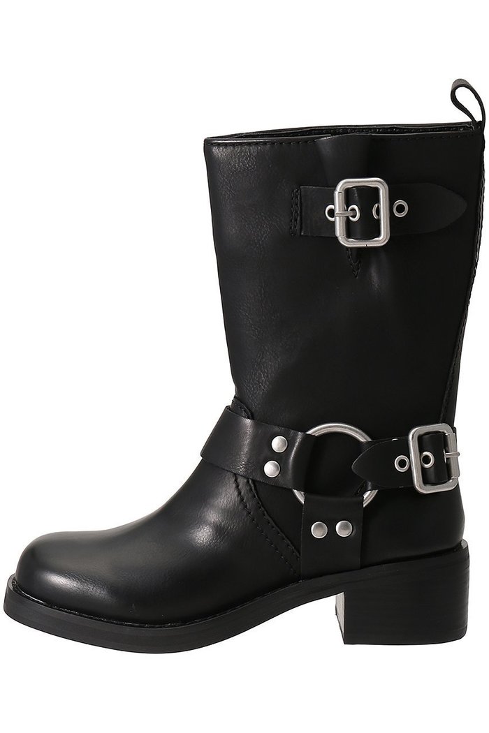 【スティーブマデン/STEVE MADDEN】のEN-ROUTE ミドル丈エンジニアブーツ インテリア・キッズ・メンズ・レディースファッション・服の通販 founy(ファニー) https://founy.com/ ファッション Fashion レディースファッション Fashion for Women クール Cool, Chic シルバー Silver, Metallic Silver ミドル Middle Length, Mid Height |ID: prp329100004148789 ipo3291000000032875042