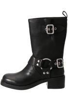 【スティーブマデン/STEVE MADDEN】のEN-ROUTE ミドル丈エンジニアブーツ ブラック|ID: prp329100004148789 ipo3291000000036240777