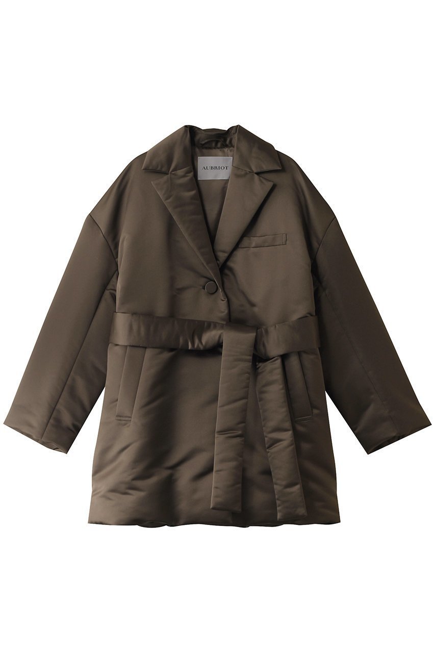 【オブリオ/AUBRIOT】のオーバーサイズダウンジャケット インテリア・キッズ・メンズ・レディースファッション・服の通販 founy(ファニー) ファッション Fashion レディースファッション Fashion for Women アウター Coat / Outerwear Collection コート・ロングコート・ピーコート Long Coats, Peacoats & More レディースジャケット・軽アウター Jackets イタリア Italy ジャケット Jacket, Outerwear ダウン Down, Puffer フォルム Silhouette, Form ラグジュアリー Luxury, Elegant エレガント 上品 Elegant カーキ|ID: prp329100004150382 ipo3291000000035824614
