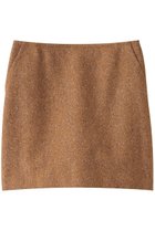 【オブリオ/AUBRIOT】のシルクネップツィード ミニスカート ライトオレンジ|ID: prp329100004150383 ipo3291000000036752565