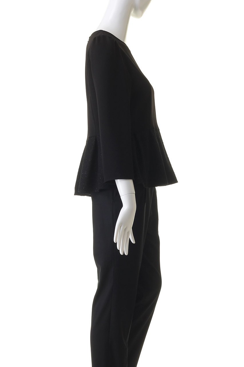 【エムダブリュー/MW】のトリアセテート(H) VIRGIN WOOLペプラムブラウス 人気、トレンドファッション・服の通販 founy(ファニー) 　ファッション　Fashion　レディースファッション　Fashion for Women　トップス・カットソー　Cut & Sew Tops　シャツ・ブラウス・オフィスカジュアル　Elegant Blouses & Button-Ups　シンプル　Simple, Minimal　ジョーゼット　Georgette, Semi-Sheer Fabric　スペシャル　Special, Limited Edition　スリーブ　Sleeve, Long Sleeve / Short Sleeve　フェミニン　Feminine, Girly　ペプラム　Peplum, Flared Hem　ロング　Long, Long-Length　other-3|ID: prp329100004150384 ipo3291000000032890480