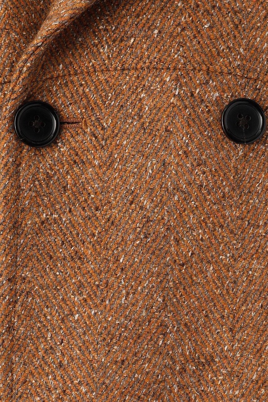 【オブリオ/AUBRIOT】のシルクネップツィード ブルゾンジャケット 人気、トレンドファッション・服の通販 founy(ファニー) 　ファッション　Fashion　レディースファッション　Fashion for Women　アウター　Coat / Outerwear Collection　コート・ロングコート・ピーコート　Long Coats, Peacoats & More　レディースジャケット・軽アウター　Jackets　ブルゾンジャケット・スポーティアウター　Blouson Jackets　イタリア　Italy　ショート　Short, Short Length　シルク　Silk, 100% Silk　ジャケット　Jacket, Outerwear　ダブル　Double, Double-Breasted　トレンド　Trend, Trending Now　ネップ　Nepp, Slub Yarn　ブルゾン　Blouson, Bomber Jacket　ボックス　Boxy, Box Shape　メランジ　Melange, Mixed Yarn　モダン　Modern, Contemporary　ヨーク　Yoke, Yoke Design　今季　This Season, Current Season　other-8|ID: prp329100004150385 ipo3291000000035489989