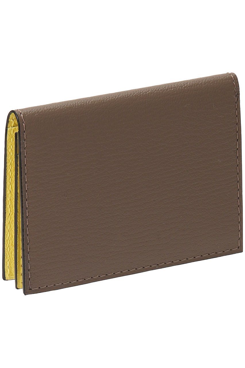 【ラルコバレーノ/L'arcobaleno】の名刺入れ インテリア・キッズ・メンズ・レディースファッション・服の通販 founy(ファニー) 　ファッション　Fashion　レディースファッション　Fashion for Women　ミニ財布・二つ折り財布　Wallets & Card Cases　カードケース/名刺入れ　Card Holders & Business Cases　バッグ　Bags　クラシカル　Classical, Vintage-Inspired　トレンド　Trend, Trending Now　ボックス　Boxy, Box Shape　ポケット　Pocket, Pocket Detail　ラウンド　Round, Round Neck　財布　Wallet, Purse　グレー×イエロー|ID: prp329100004150394 ipo3291000000035104863