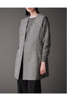 【オブリオ/AUBRIOT】のシルクネップツィード ジレ 人気、トレンドファッション・服の通販 founy(ファニー) ファッション Fashion レディースファッション WOMEN アウター Coat Outerwear ジャケット Jackets エレガント 上品 Elegant ショルダー Shoulder ジャケット Jacket ツィード Tweed フォルム Form ベスト Vest NEW・新作・新着・新入荷 New Arrivals |ID:prp329100004150409