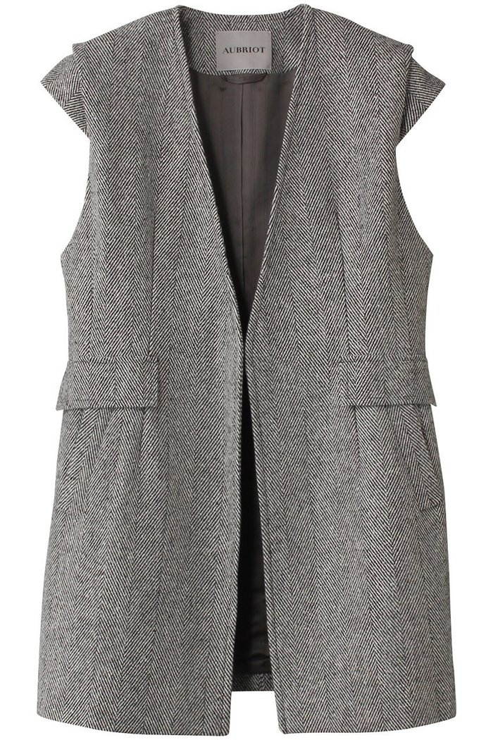 【オブリオ/AUBRIOT】のシルクネップツィード ジレ インテリア・キッズ・メンズ・レディースファッション・服の通販 founy(ファニー) https://founy.com/ ファッション Fashion レディースファッション Fashion for Women アウター Coat / Outerwear Collection レディースジャケット・軽アウター Jackets イタリア Italy エレガント 上品 Elegant ショルダー Shoulder, Shoulder Strap シルク Silk, 100% Silk ジャケット Jacket, Outerwear ツイード／ツィード Choker, Choker Necklace トレンド Trend, Trending Now ネップ Nepp, Slub Yarn フォルム Silhouette, Form ベスト Vest, Waistcoat メランジ Melange, Mixed Yarn 今季 This Season, Current Season |ID: prp329100004150409 ipo3291000000035720936