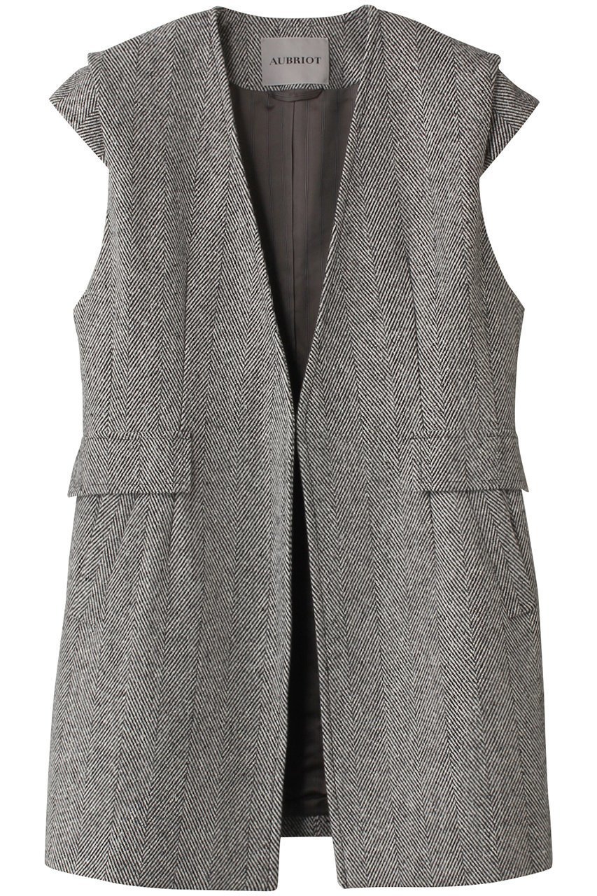 【オブリオ/AUBRIOT】のシルクネップツィード ジレ 人気、トレンドファッション・服の通販 founy(ファニー) 　ファッション　Fashion　レディースファッション　Fashion for Women　アウター　Coat / Outerwear Collection　レディースジャケット・軽アウター　Jackets　イタリア　Italy　エレガント 上品　Elegant　ショルダー　Shoulder, Shoulder Strap　シルク　Silk, 100% Silk　ジャケット　Jacket, Outerwear　ツイード／ツィード　Choker, Choker Necklace　トレンド　Trend, Trending Now　ネップ　Nepp, Slub Yarn　フォルム　Silhouette, Form　ベスト　Vest, Waistcoat　メランジ　Melange, Mixed Yarn　今季　This Season, Current Season　 other-1|ID: prp329100004150409 ipo3291000000035720936