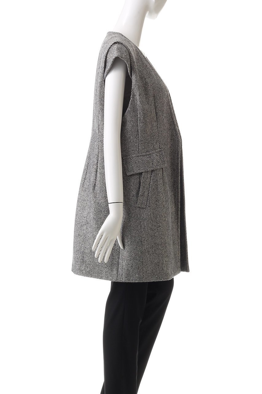 【オブリオ/AUBRIOT】のシルクネップツィード ジレ 人気、トレンドファッション・服の通販 founy(ファニー) 　ファッション　Fashion　レディースファッション　Fashion for Women　アウター　Coat / Outerwear Collection　レディースジャケット・軽アウター　Jackets　イタリア　Italy　エレガント 上品　Elegant　ショルダー　Shoulder, Shoulder Strap　シルク　Silk, 100% Silk　ジャケット　Jacket, Outerwear　ツイード／ツィード　Choker, Choker Necklace　トレンド　Trend, Trending Now　ネップ　Nepp, Slub Yarn　フォルム　Silhouette, Form　ベスト　Vest, Waistcoat　メランジ　Melange, Mixed Yarn　今季　This Season, Current Season　other-3|ID: prp329100004150409 ipo3291000000035720940