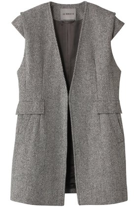 【オブリオ/AUBRIOT】 シルクネップツィード ジレ人気、トレンドファッション・服の通販 founy(ファニー) ファッション Fashion レディースファッション Fashion for Women アウター Coat / Outerwear Collection レディースジャケット・軽アウター Jackets イタリア Italy エレガント 上品 Elegant ショルダー Shoulder, Shoulder Strap シルク Silk, 100% Silk ジャケット Jacket, Outerwear ツイード／ツィード Choker, Choker Necklace トレンド Trend, Trending Now ネップ Nepp, Slub Yarn フォルム Silhouette, Form ベスト Vest, Waistcoat メランジ Melange, Mixed Yarn 今季 This Season, Current Season |ID:prp329100004150409