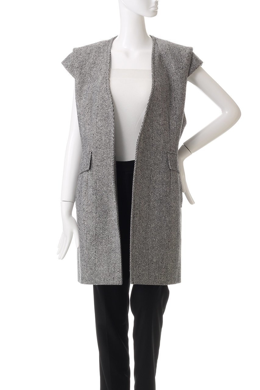 【オブリオ/AUBRIOT】のシルクネップツィード ジレ 人気、トレンドファッション・服の通販 founy(ファニー) 　ファッション　Fashion　レディースファッション　Fashion for Women　アウター　Coat / Outerwear Collection　レディースジャケット・軽アウター　Jackets　イタリア　Italy　エレガント 上品　Elegant　ショルダー　Shoulder, Shoulder Strap　シルク　Silk, 100% Silk　ジャケット　Jacket, Outerwear　ツイード／ツィード　Choker, Choker Necklace　トレンド　Trend, Trending Now　ネップ　Nepp, Slub Yarn　フォルム　Silhouette, Form　ベスト　Vest, Waistcoat　メランジ　Melange, Mixed Yarn　今季　This Season, Current Season　other-2|ID: prp329100004150409 ipo3291000000036789406