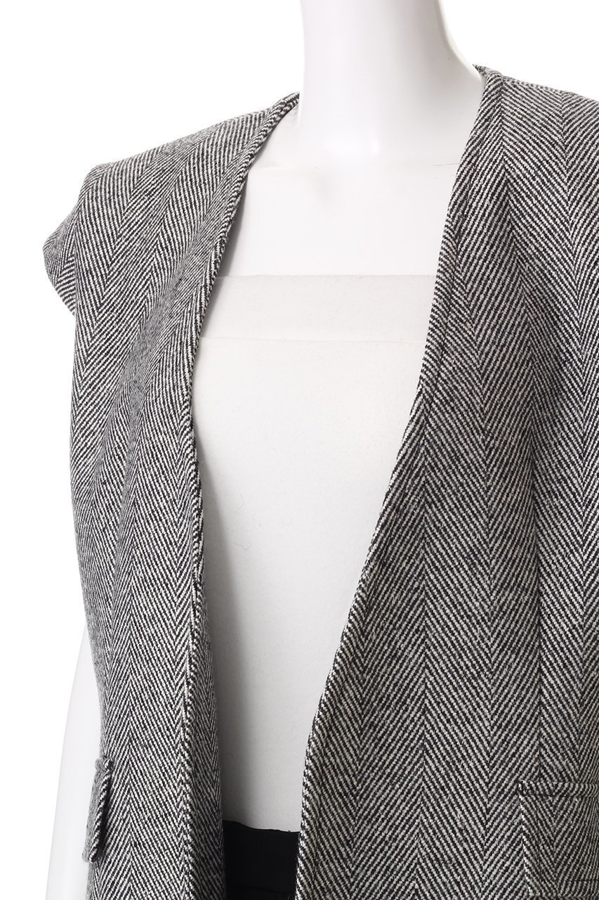 【オブリオ/AUBRIOT】のシルクネップツィード ジレ 人気、トレンドファッション・服の通販 founy(ファニー) 　ファッション　Fashion　レディースファッション　Fashion for Women　アウター　Coat / Outerwear Collection　レディースジャケット・軽アウター　Jackets　イタリア　Italy　エレガント 上品　Elegant　ショルダー　Shoulder, Shoulder Strap　シルク　Silk, 100% Silk　ジャケット　Jacket, Outerwear　ツイード／ツィード　Choker, Choker Necklace　トレンド　Trend, Trending Now　ネップ　Nepp, Slub Yarn　フォルム　Silhouette, Form　ベスト　Vest, Waistcoat　メランジ　Melange, Mixed Yarn　今季　This Season, Current Season　other-5|ID: prp329100004150409 ipo3291000000036789409