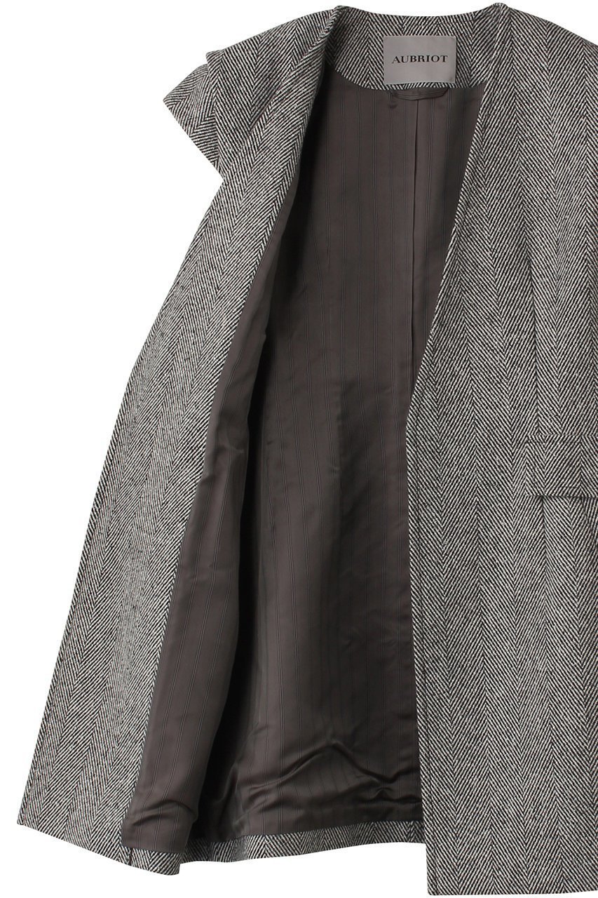 【オブリオ/AUBRIOT】のシルクネップツィード ジレ 人気、トレンドファッション・服の通販 founy(ファニー) 　ファッション　Fashion　レディースファッション　Fashion for Women　アウター　Coat / Outerwear Collection　レディースジャケット・軽アウター　Jackets　イタリア　Italy　エレガント 上品　Elegant　ショルダー　Shoulder, Shoulder Strap　シルク　Silk, 100% Silk　ジャケット　Jacket, Outerwear　ツイード／ツィード　Choker, Choker Necklace　トレンド　Trend, Trending Now　ネップ　Nepp, Slub Yarn　フォルム　Silhouette, Form　ベスト　Vest, Waistcoat　メランジ　Melange, Mixed Yarn　今季　This Season, Current Season　other-7|ID: prp329100004150409 ipo3291000000036789411