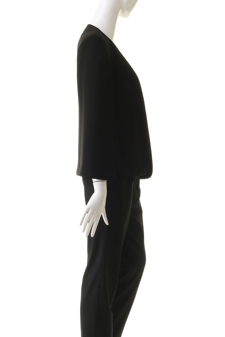 【アルアバイル/allureville】の【Loulou Willoughby】リトルブラックケープジャケット A 人気、トレンドファッション・服の通販 founy(ファニー) 　ファッション　Fashion　レディースファッション　Fashion for Women　アウター　Coat / Outerwear Collection　レディースジャケット・軽アウター　Jackets　オケージョン　Occasion Wear　コンパクト　Compact, Small Size　シンプル　Simple, Minimal　ジャケット　Jacket, Outerwear　スリット　Slit, Slit Detail　フェミニン　Feminine, Girly　other-3|ID: prp329100004150439 ipo3291000000035654887