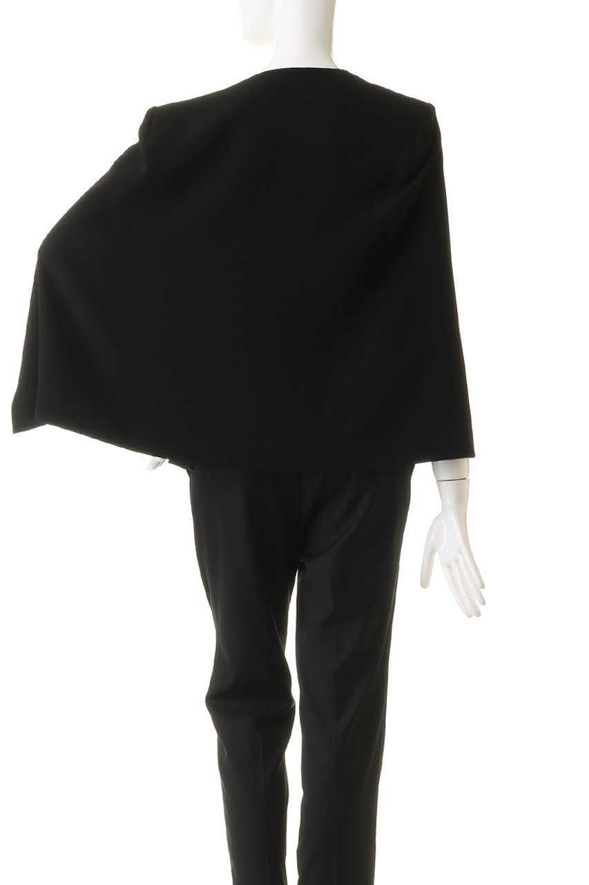 【アルアバイル/allureville】の【Loulou Willoughby】リトルブラックケープジャケット A 人気、トレンドファッション・服の通販 founy(ファニー) 　ファッション　Fashion　レディースファッション　Fashion for Women　アウター　Coat / Outerwear Collection　レディースジャケット・軽アウター　Jackets　オケージョン　Occasion Wear　コンパクト　Compact, Small Size　シンプル　Simple, Minimal　ジャケット　Jacket, Outerwear　スリット　Slit, Slit Detail　フェミニン　Feminine, Girly　other-4|ID: prp329100004150439 ipo3291000000035654888