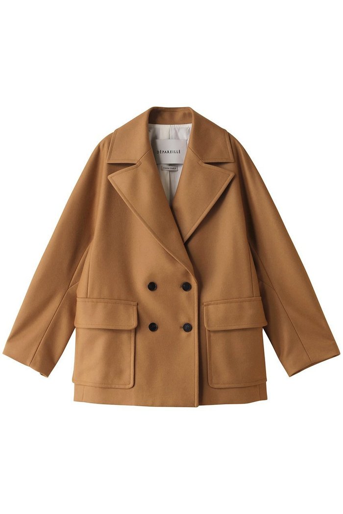 【デパリエ/DEPAREILLE】のSUPER140 s オーバージャケット インテリア・キッズ・メンズ・レディースファッション・服の通販 founy(ファニー) https://founy.com/ ファッション Fashion レディースファッション Fashion for Women アウター Coat / Outerwear Collection レディースジャケット・軽アウター Jackets ジャケット Jacket, Outerwear トレンド Trend, Trending Now ポケット Pocket, Pocket Detail エレガント 上品 Elegant |ID: prp329100004150458 ipo3291000000032942961
