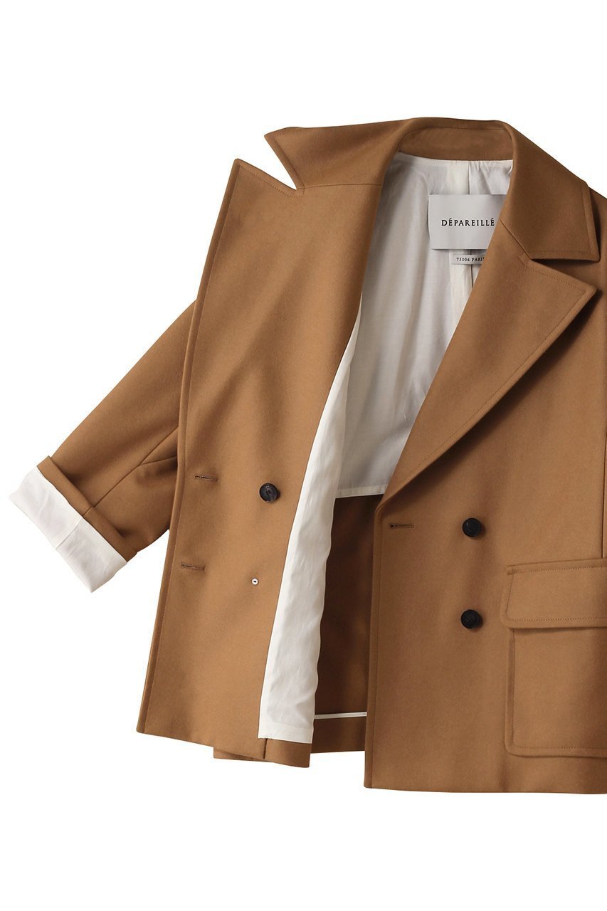 【デパリエ/DEPAREILLE】のSUPER140 s オーバージャケット 人気、トレンドファッション・服の通販 founy(ファニー) ファッション Fashion レディースファッション Fashion for Women アウター Coat / Outerwear Collection レディースジャケット・軽アウター Jackets ジャケット Jacket, Outerwear トレンド Trend, Trending Now ポケット Pocket, Pocket Detail エレガント 上品 Elegant other-6|ID: prp329100004150458 ipo3291000000035654773