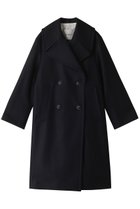 【デパリエ/DEPAREILLE】のSUPER140 s ビッグカラーコート 人気、トレンドファッション・服の通販 founy(ファニー) ファッション Fashion レディースファッション WOMEN アウター Coat Outerwear コート Coats シンプル Simple ビッグ Big フェミニン Feminine ロング Long NEW・新作・新着・新入荷 New Arrivals thumbnail ネイビー|ID: prp329100004150460 ipo3291000000028553244