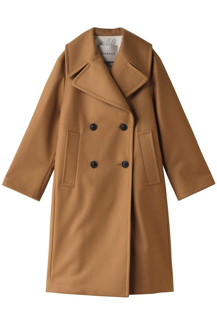 【デパリエ/DEPAREILLE】のSUPER140 s ビッグカラーコート インテリア・キッズ・メンズ・レディースファッション・服の通販 founy(ファニー) https://founy.com/ ファッション Fashion レディースファッション Fashion for Women アウター Coat / Outerwear Collection コート・ロングコート・ピーコート Long Coats, Peacoats & More シンプル Simple, Minimal ビッグ Big, Oversized フェミニン Feminine, Girly ロング Long, Long-Length |ID: prp329100004150460 ipo3291000000036758259