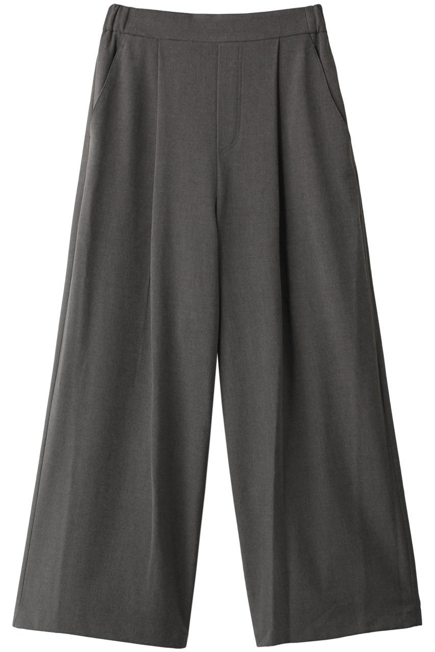 【ミディウミソリッド/MIDIUMISOLID】のstraight PT パンツ インテリア・キッズ・メンズ・レディースファッション・服の通販 founy(ファニー) 　ファッション　Fashion　レディースファッション　Fashion for Women　パンツ　Pants & Trousers　おすすめ　Recommended / Our Picks　ストレート　Straight, Straight Cut　スニーカー　Sneakers, Trainers　フラット　Flat, Flat Shoes　フロント　Front, Front Design　エレガント 上品　Elegant　l.gray|ID: prp329100004150465 ipo3291000000032941974