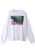 【パロットキャンバス/PARROTT CANVAS】のCar photo ロングスリーブTシャツ 人気、トレンドファッション・服の通販 founy(ファニー) ファッション Fashion レディースファッション WOMEN トップス・カットソー Tops/Tshirt シャツ/ブラウス Shirts/Blouses ロング / Tシャツ T-Shirts カットソー Cut and Sewn おすすめ Recommend スリーブ Sleeve バランス Balance プリント Print ボトム Bottom ロング Long 今季 This Season NEW・新作・新着・新入荷 New Arrivals thumbnail ホワイトB|ID: prp329100004150470 ipo3291000000028553282