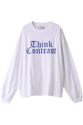 【パロットキャンバス/PARROTT CANVAS】 Think contrast ロングスリーブTシャツ人気、トレンドファッション・服の通販 founy(ファニー) ファッション Fashion レディースファッション WOMEN トップス・カットソー Tops/Tshirt シャツ/ブラウス Shirts/Blouses ロング / Tシャツ T-Shirts カットソー Cut and Sewn カーゴパンツ Cargo Pants グラフィック Graphic スリーブ Sleeve トレンド Trend フロント Front ボトム Bottom ロング Long ワイド Wide NEW・新作・新着・新入荷 New Arrivals |ID:prp329100004150471