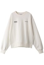 【パロットキャンバス/PARROTT CANVAS】のエンブロイダリーロゴクルーネックスウェット ホワイト|ID: prp329100004150474 ipo3291000000028553296