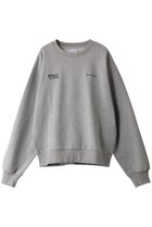 【パロットキャンバス/PARROTT CANVAS】のエンブロイダリーロゴクルーネックスウェット ミックスグレー|ID: prp329100004150474 ipo3291000000028553298