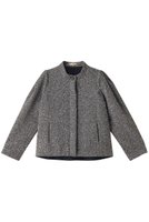 【エムダブリュー/MW】のWOOL ALPACA スタンドカラーショートジャケット 人気、トレンドファッション・服の通販 founy(ファニー) ファッション Fashion レディースファッション Fashion for Women アウター Coat / Outerwear Collection レディースジャケット・軽アウター Jackets イタリア Italy エレガント 上品 Elegant ショート Short, Short Length ジャケット Jacket, Outerwear スタンド Stand Collar, Upright Stand スペシャル Special, Limited Edition スリーブ Sleeve, Long Sleeve / Short Sleeve |ID:prp329100004151663