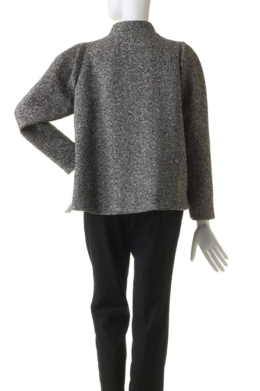 【エムダブリュー/MW】のWOOL ALPACA スタンドカラーショートジャケット 人気、トレンドファッション・服の通販 founy(ファニー) 　ファッション　Fashion　レディースファッション　Fashion for Women　アウター　Coat / Outerwear Collection　レディースジャケット・軽アウター　Jackets　イタリア　Italy　エレガント 上品　Elegant　ショート　Short, Short Length　ジャケット　Jacket, Outerwear　スタンド　Stand Collar, Upright Stand　スペシャル　Special, Limited Edition　スリーブ　Sleeve, Long Sleeve / Short Sleeve　other-4|ID: prp329100004151663 ipo3291000000033745045