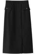 【エムダブリュー/MW】のWOOL 140 s スリットスカート 人気、トレンドファッション・服の通販 founy(ファニー) ファッション Fashion レディースファッション Fashion for Women スカート Skirts エレガント 上品 Elegant ジャケット Jacket, Outerwear スリット Slit, Slit Detail セットアップ Set-Up, Coordinated Outfit thumbnail ブラック|ID: prp329100004151664 ipo3291000000033745015