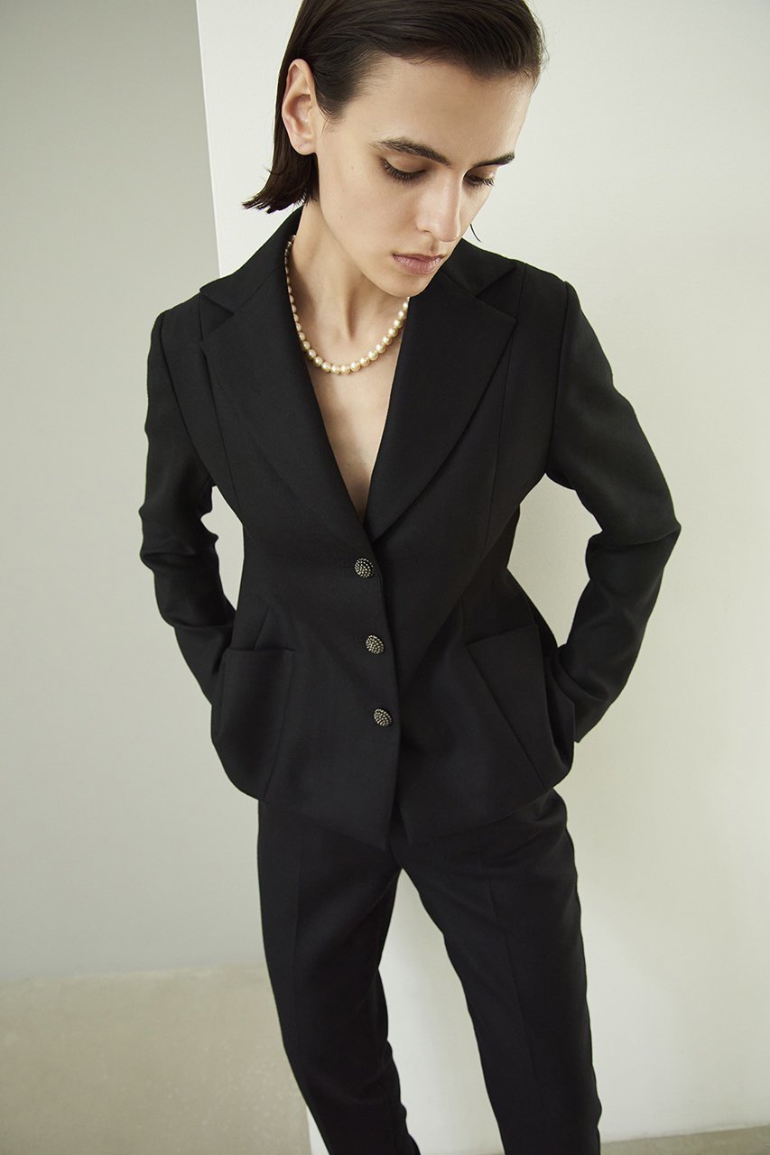 【エムダブリュー/MW】のWOOL 140 s テーラードジャケット 人気、トレンドファッション・服の通販 founy(ファニー) 　ファッション　Fashion　レディースファッション　Fashion for Women　アウター　Coat / Outerwear Collection　レディースジャケット・軽アウター　Jackets　テーラードジャケット / 通勤・きれいめスタイル　Tailored Jackets & Blazers　おすすめ　Recommended / Our Picks　シンプル　Simple, Minimal　ジャケット　Jacket, Outerwear　セットアップ　Set-Up, Coordinated Outfit　other-8|ID: prp329100004151665 ipo3291000000033745031