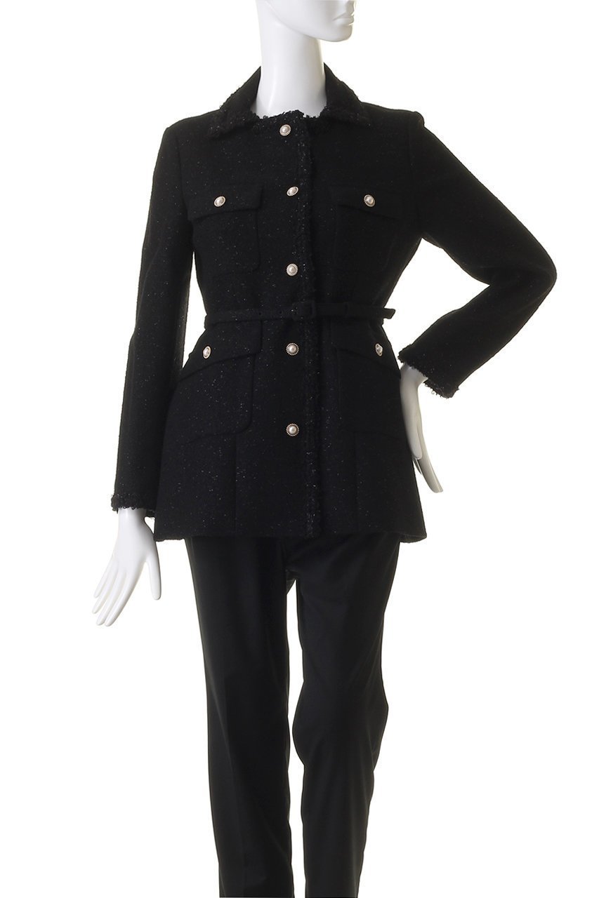 【エムダブリュー/MW】のVIRGIN WOOLジョーゼットジャケット 人気、トレンドファッション・服の通販 founy(ファニー) 　ファッション　Fashion　レディースファッション　Fashion for Women　アウター　Coat / Outerwear Collection　レディースジャケット・軽アウター　Jackets　おすすめ　Recommended / Our Picks　エレガント 上品　Elegant　オケージョン　Occasion Wear　シェイプ　Shape, Slim Fit　ジャケット　Jacket, Outerwear　ジョーゼット　Georgette, Semi-Sheer Fabric　セットアップ　Set-Up, Coordinated Outfit　other-2|ID: prp329100004151666 ipo3291000000032959146