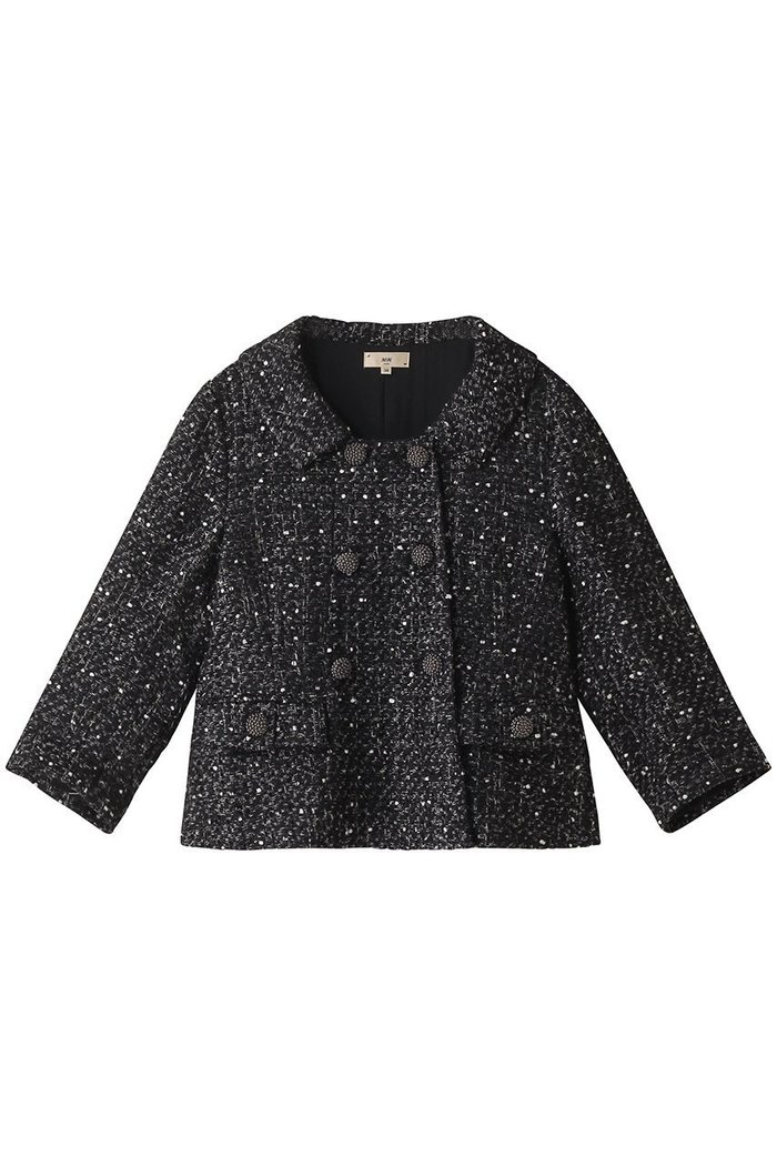 【エムダブリュー/MW】のMONOTONE TWEEDショートジャケット インテリア・キッズ・メンズ・レディースファッション・服の通販 founy(ファニー) https://founy.com/ ファッション Fashion レディースファッション WOMEN アウター Coat Outerwear ジャケット Jackets ショート Short シルバー Silver シンプル Simple ジャケット Jacket ツイード Tweed フランス France モダン Modern モノトーン Monotone 今季 This Season NEW・新作・新着・新入荷 New Arrivals |ID: prp329100004151671 ipo3291000000028571655