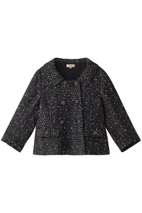 【エムダブリュー/MW】のMONOTONE TWEEDショートジャケット 人気、トレンドファッション・服の通販 founy(ファニー) ファッション Fashion レディースファッション WOMEN アウター Coat Outerwear ジャケット Jackets ショート Short シルバー Silver シンプル Simple ジャケット Jacket ツイード Tweed フランス France モダン Modern モノトーン Monotone 今季 This Season NEW・新作・新着・新入荷 New Arrivals |ID:prp329100004151671